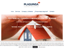 Tablet Screenshot of plaguinsa.com
